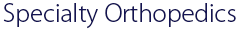 Specialty Orthopedics - Rose Associates, Inc - A Surgical Implant Distributor
